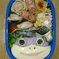 まりえmy's cooksnap of when they made 園児キャラ弁 ノガッパ 妖怪ウォッチ.