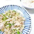 ruruyun's cooksnap of when they made 鶏肉とたっぷりねぎの柚子胡椒チャーハン.