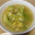 ★☆★ゆうこ★☆★'s cooksnap of when they made キャベ玉コーンの優しいスープ.