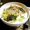 hozunyam's cooksnap of when they made 身体ポカポカ♪かも鍋.