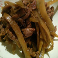 マユマユちゃん☆'s cooksnap of when they made 牛肉とごぼうの炒め煮.