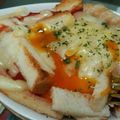 ＰＵＲＵ's cooksnap of when they made パンの耳でグラタンピザ.