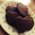 とりぷるせぶん's cooksnap of when they made バレンタイン！濃厚サクサクココアクッキー.