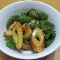 daikanon's cooksnap of when they made ピーマン＆竹輪炒め★ウスターソースのみ◎.