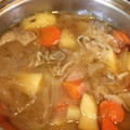 クック6BL3YL☆'s cooksnap of when they made 砂糖不使用！ほっこり肉じゃが.