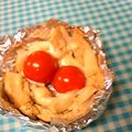 ぁぉﾋﾟｧｽ's cooksnap of when they made ★お弁当に!簡単ささみdeミニトマト★.