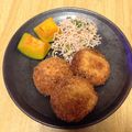 くるみるき's cooksnap of when they made ヘルシー☆おからとキャベツのミンチカツ.