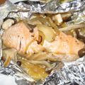 ちびこぞう's cooksnap of when they made ☆生鮭のホイル焼き☆.