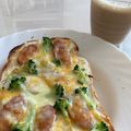 まいだ's cooksnap of when they made とろ～り♡グラタントースト♪冷凍作り置き.