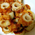 さゆとそらのmama's cooksnap of when they made 簡単☆ちくわのチーズ炒め.