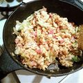 nammy's cooksnap of when they made 焼豚レタスチャーハン.