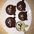 くまのブラウン's cooksnap of when they made かんたん♪LINEチョコ（ブラウン編）.