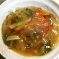 春のりさ's cooksnap of when they made 野菜たっぷり！鮭の野菜あんかけ！！.