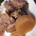 Aimican's cooksnap of when they made 魚のアラはダシいらず！味しみぶり大根.
