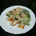 000mie's cooksnap of when they made ダイエット応援！鱈の豆乳クリームソース.