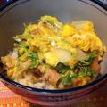 ミニキチ's cooksnap of when they made 鶏モモ肉のダシで美味しい親子丼♪.
