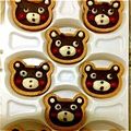 ★夢見花ママ★'s cooksnap of when they made バレンタイン♪手作りキットでくまモン☆.