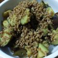 めみる's cooksnap of when they made なすとひき肉のカレー炒め♪.