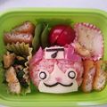 はるこき's cooksnap of when they made セーラーニャンの妖怪ウォッチ簡単キャラ弁.