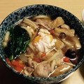えみりー0818's cooksnap of when they made 半熟卵の煮込みうどん♪.