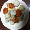 funafun's cooksnap of when they made 簡単！美味しい！里芋のチーズ焼き♪.