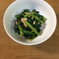 ムニャごろう's cooksnap of when they made 小松菜とツナのからし炒め.