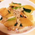 クック4VMZ2W☆'s cooksnap of when they made 簡単☆小松菜と大根の豚肉炒め.
