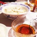 ペコミーワ's cooksnap of when they made 海老とれんこんの水餃子.