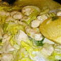 ぴかちゅ♡'s cooksnap of when they made 白菜と鶏ムネ肉のとろとろ蒸し煮.