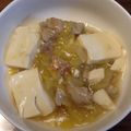 クロクロクローバー's cooksnap of when they made 豆腐の豚ネギあんかけ.