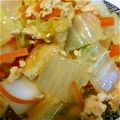 トオルakaスケル's cooksnap of when they made 白菜&油揚げ&鶏肉&にんじんの煮物.