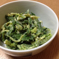 たま1442's cooksnap of when they made 簡単：しろ菜のわさび醤油マヨネーズ和え.