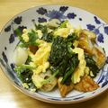 ぽりぽり拓庵's cooksnap of when they made ほうれん草と卵の一品.