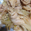 ✳︎はちみつ✳︎'s cooksnap of when they made 朝食にもぴったり ☆もやしと豚肉の和え物.