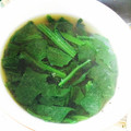 モモたま's cooksnap of when they made むきエビとほうれん草のコンソメスープ.