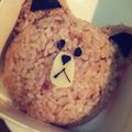ぴょ〜ん☆'s cooksnap of when they made キャラ弁☆ラインタウン（ブラウン）.