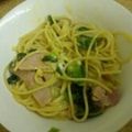 ゆいJulie's cooksnap of when they made 本場のカルボナーラ!★.