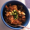 ayapynn's cooksnap of when they made ふるふるたまごのジューシー牛丼.