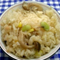ナラベル's cooksnap of when they made 家にあるもので☆我が家の簡単炊き込みご飯.