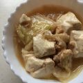 ⋈erika⋈'s cooksnap of when they made 生姜でポカポカ！白菜と豆腐の生姜あんかけ.