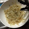 ＊アキラ先輩＊'s cooksnap of when they made スチーマーで簡単☆もやしと水菜のナムル.