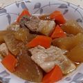 猫のミイヤ's cooksnap of when they made 圧力鍋で★大根と豚バラのこっくり煮.