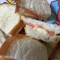 ポメちょん's cooksnap of when they made 離乳食後期〜チーズとトマトのサンドイッチ.