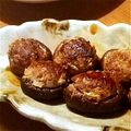 マッキイ's cooksnap of when they made 時短☆甘酢ソースの椎茸★ピーマンの肉詰.