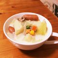 S2ayumin's cooksnap of when they made 野菜たっぷりさつまいものミルクスープ.