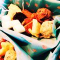 スキャベッティ〜's cooksnap of when they made 最短30分☆たまごボーロサクサク生チョコ.
