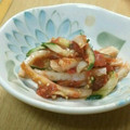 まさ❤あつママ's cooksnap of when they made さっぱり小鉢 きゅうりとちくわの梅和え.