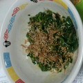 新美fam's cooksnap of when they made 捨てないネギ＠青い部分の簡単おつまみ!.