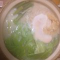 toto！'s cooksnap of when they made 土鍋で豆乳味噌煮込みうどん.