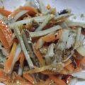 ゆーあちん's cooksnap of when they made 食物繊維たっぷり♪ゴボウのごま酢味噌和え.